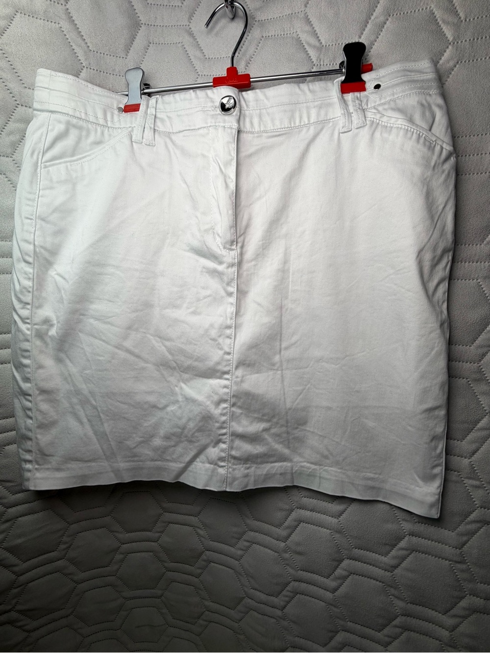Charter Club White 98%Cotton Skort Women’s Sport Summer 10